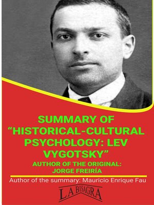 cover image of Summary of "Historical-Cultural Psychology